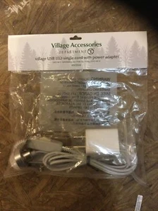 Department 56 Village Zubehör USB LED Einzelkabel mit Netzteil 6003204 - Bild 1 von 1