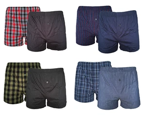 Herren Boxershorts 2er Pack Baumwolle Gr. M - Bild 1 von 5