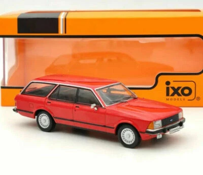FORD GRANADA MKII TURNIER 1.8I GL 1978 RED IXO CLC361N 1/43 BREAK METAL ROT - Photo 1/4