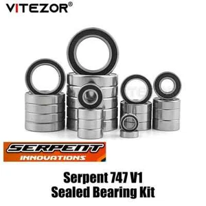 For Serpent 747 V1 Sealed Bearing Kit - Picture 1 of 5