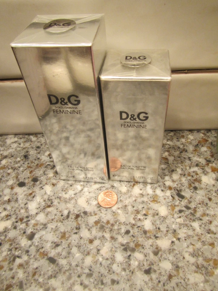 未拆封 D&G DOLCE&GABBANA 女性 EAU de TOILETTE 1 盎司或 1.7 盎司喷雾供您选择 — 第 1/1 张图片