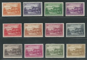 Norfolk Island Scott # 1-12 MNH Ball Bay First Issue Complete Set 1947 - Picture 1 of 1