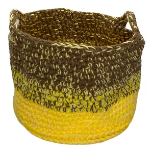 Bolso de Almacenamiento Hecho a Mano Decorativo Hecho en Hilo con Asas Mediano por Marsha - Imagen 1 de 10