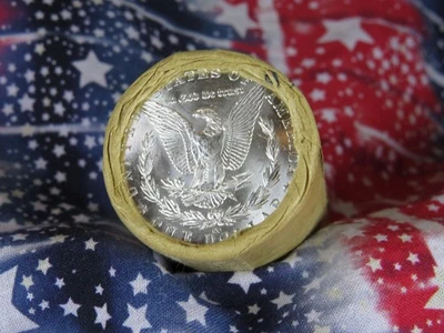 ROLLO DE 20 DÓLARES MORGAN DE PLATA EXTREMO S / DMPL CC EXTREMO BU581 Foto 1 de 4