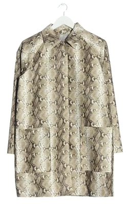 ASOS Abrigo de imitación de cuero Mujeres Abrigo Talla EU 38 look casual - Imagen 1 de 4