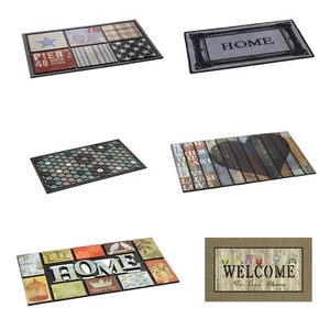Polyamide Ecomat Rubber Backing Washable Doormat Rug Carpet - Picture 1 of 5