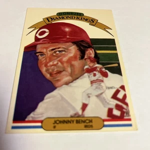 1982 Donruss - Diamond Kings Johnny Bench #22 & Ron Guidry # 17 - Bild 1 von 4