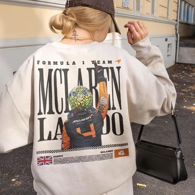 Moletom 2025 Lando Norris #4 Racing Team presente feito por fã - Imagem 1 de 3