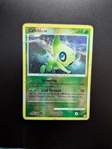 Pokemon TCG Celebi 7/123 Rev Holo Mysterious Treasures - Picture 1 of 2