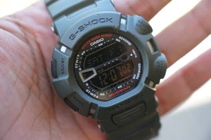 Casio G-Shock Mudman G-9000-3 G9000 Green Black Army Camping Sports Watch - Picture 1 of 9