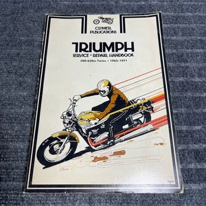 Clymer 1963-1971 Triumph 500-650cc Twins Motorcycle Service Repair Handbook - Bild 1 von 3