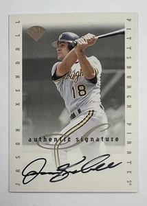 Scheda Auto Jason Kendall 1996 Serie Firma Foglia Estesa AR140 - Foto 1 di 2