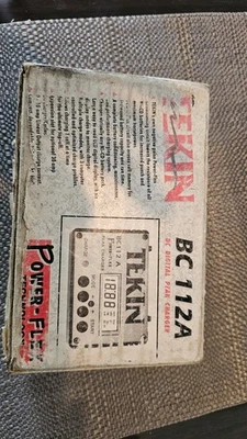 Vintage Team Tekin Battery Charger BC112A for Novak RC10 losi XX ZXR Tamiya TA02 - Image 1 of 2