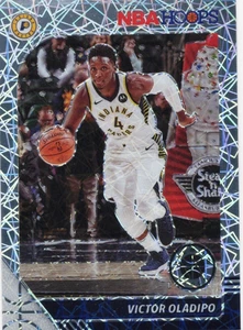 2019-20 Hoops Premium Stock Victor Oladipo Silver Laser #73 Indianapolis Pacers - Picture 1 of 2