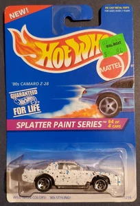 Vintage 1995 Hot Wheels 80s Camaro Z-28 Splatter Paint Series #4 Of 4 - Bild 1 von 8