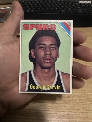 George Gervin 1975-76 Topps #233 Foto 1 de 4