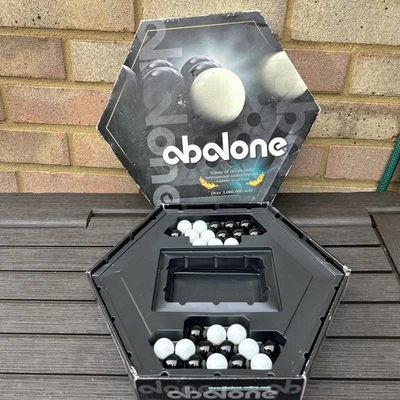 Vintage Abalone Board Game 1990 Marble Hexagon Complete Boxed - Image 1 of 4
