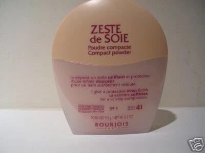Bourjois Compact Pressed Powder SPF8 #43 SABLE Full Sized  NEW - Image 1 of 1