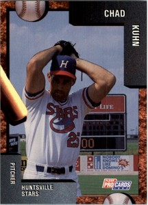 1992 Huntsville Stars Fleer/ProCards #3944 Chad Kuhn