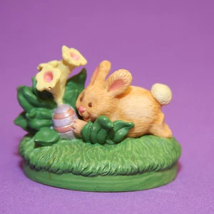 Hallmark Merry Miniature Easter 1995 Easter Egg Hunt Spring Bunny Mini - Picture 1 of 4