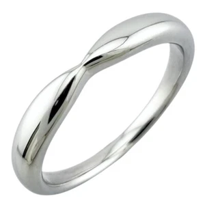 TIFFANY&Co. Ring US 7 EU54 Pt950Platinum harmony wedding band used - Picture 1 of 7