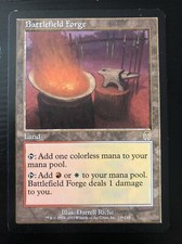 1x MTG Apocalypse Battlefield Forge, Light Play, English