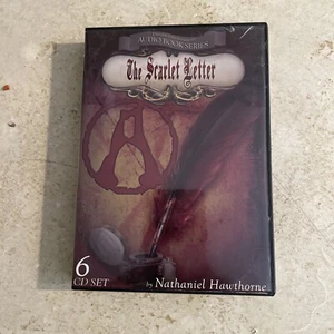 The Scarlet Letter by Nathaniel Hawthorne Audio Books 6 CD Set - Picture 1 of 5