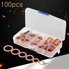 Professional Grade Flat Ring Seal Assortment Kit with Reliable Copper Washers