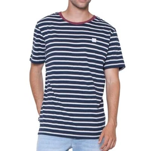 ZGY DENIM NEW Men's Cotton Striped Basic Tee T-Shirt TEDO - Picture 1 of 2