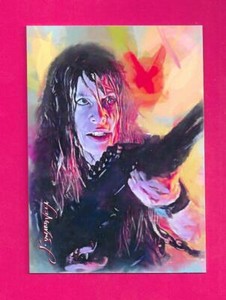 Sarah Connor Artist Signed Giclee Sketch Print Card #2 4/50 Terminator LOW # !