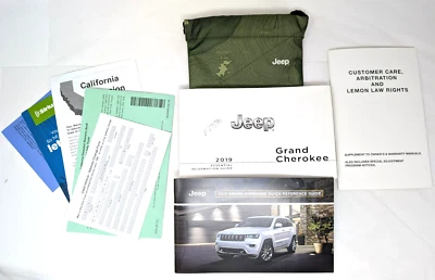 Jeep Grand Cherokee Essential Informaton Guide 2019 guía de referencia rápida Foto 1 de 4