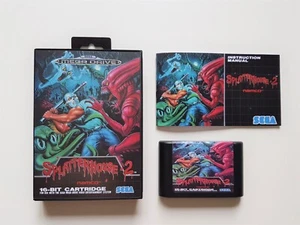 SEGA Megadrive Splatterhouse 2 PAL (Read Description) - Imagen 1 de 4