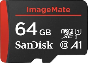 Sandisk ImageMate micro 64GB SDXC A1 U1 UH-1 Class 10 up to 100 MB/s memory card - Picture 1 of 12