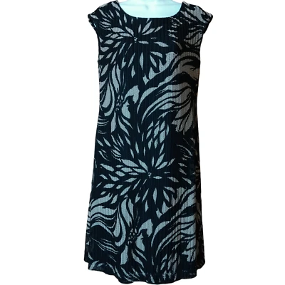 Vestido recto Connected Apparel para mujer talla 10 sin mangas forrado negro/beige nuevo con etiquetas Foto 1 de 4