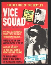 Vice Squad 8/1964-Sex Life of the Beatles with photos-Puerto Rico Abortion Mi...