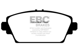 EBC Yellowstuff Bremsbeläge vorne für Nissan Primera 2.2 TD Kombi W12 2002 > 06 - Bild 1 von 1