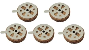 Premium Round Cork Float Replacements for Greek Orthodox Wicks Vigil Oil Lamps - Picture 1 of 1