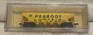 N-Scale Peabody Short Line 4-Bay Hopper Model Power # 3279 - Picture 1 of 2
