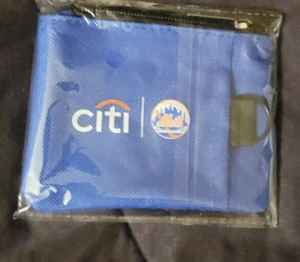 2024 Citi Perks New York Mets - 5" Zipper Coin Money Purse Wallet Keychain New - Picture 1 of 1