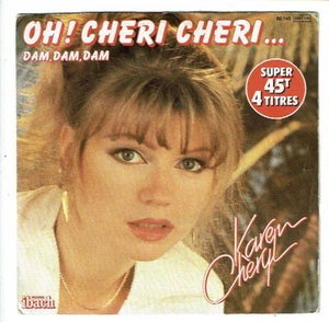 Karen CHERYL Vinyle 45T 4 Titres OH ! CHERI - DIS-LUI - TWISTER - I 60145 + RARE - Picture 1 of 3