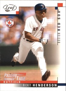 2003 Leaf Baseball #259 Rickey Henderson PT