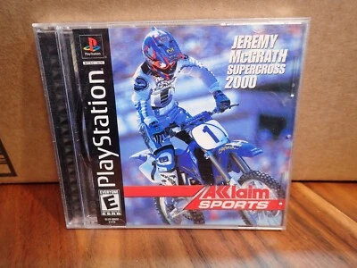 Jeremy McGrath Supercross 2000 (Sony Playstation) Complete, Tested - Image 1 of 3