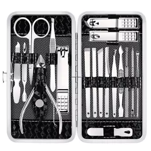 Nail Clippers Set Fingernail and Toenail Clipper Cutters, Manicure Pedicure Kit - Picture 1 of 12