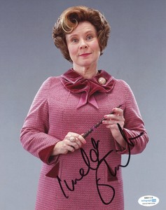 Imelda Staunton Harry Potter Autographed Signed 8x10 Photo ACOA