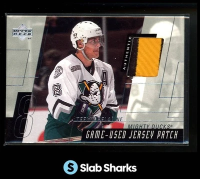 2001 UPPER DECK #PTS TEEMU SELANNE PATCHES (SERIES ONE) MEM - Image 1 of 4