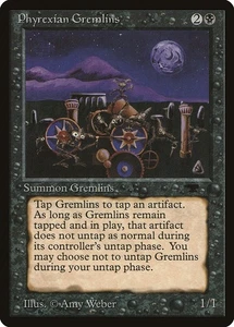 Phyrexian Gremlins LP Artifact #18 Antiquities ATQ Magic card old school MTG - Picture 1 of 3