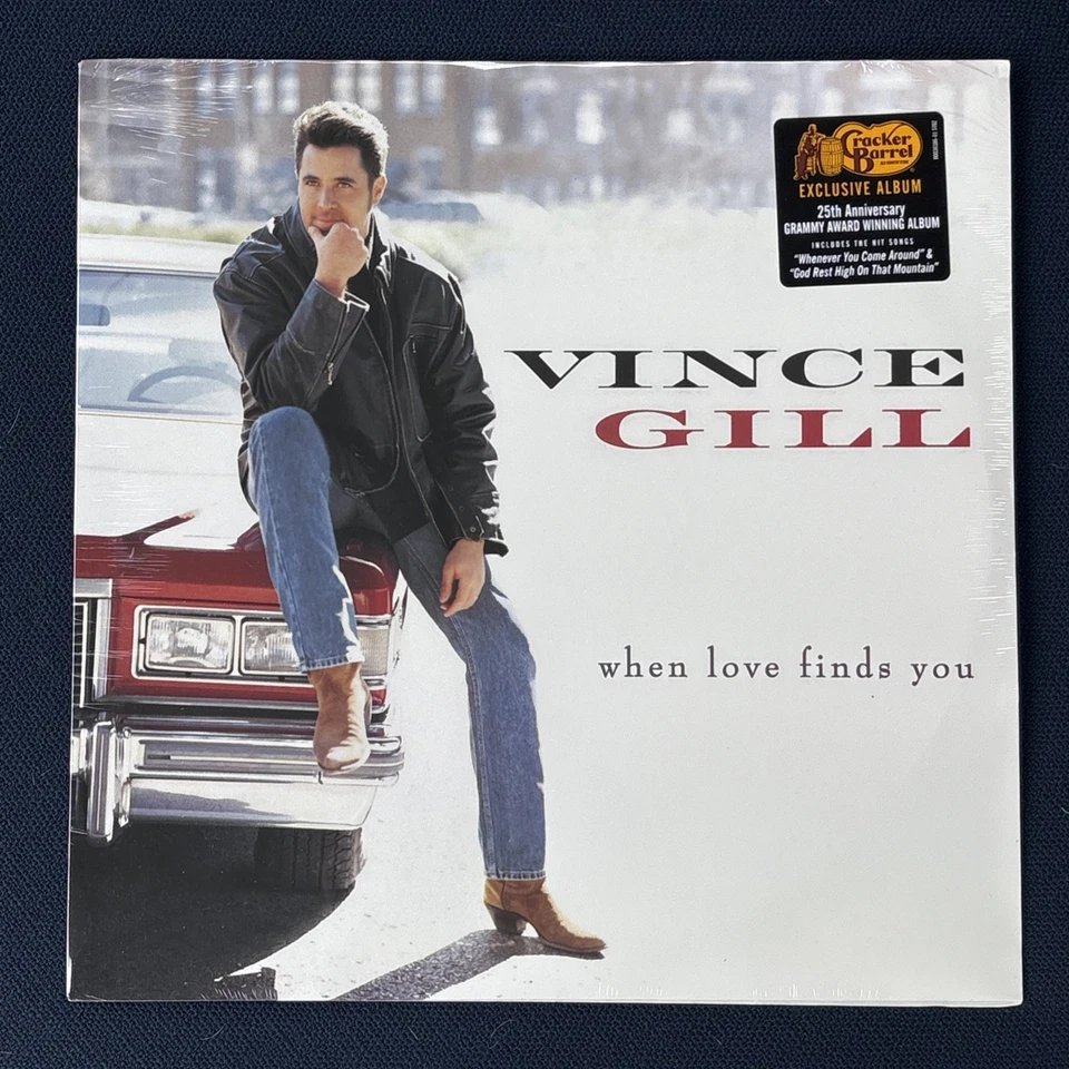 Vince Gill When Love Finds You Cracker Barrel Vinyl Record Album