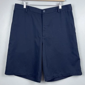Nike Golf Men's Dri-Fit Performance Blackout Swoosh Chino Shorts 206454 Size 36 - Afbeelding 1 van 10
