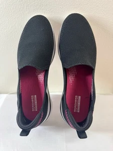 Skechers Air Cooled Goga Mat Women's Athletic Go Walk Shoes Sneakers( 11) BLK-PK - Picture 1 of 14