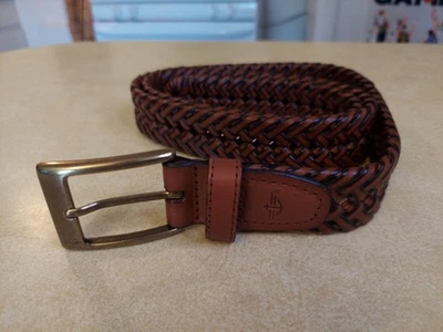 Dockers мужской полностью регулируемый двойной плетеный ремень с V-образным плетением - Изображение 1 из 4